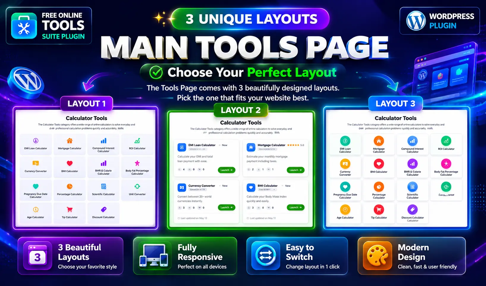 Tools WordPress Plugin